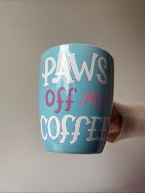 🛍️ 2 for $20 Sale! Hatley Little Blue House "Paws Off My Coffee" Mug